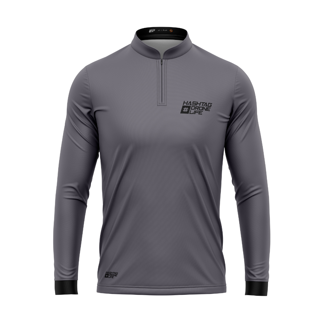Camisa UV - Pilot com Proteção Solar UV50+ Cinza